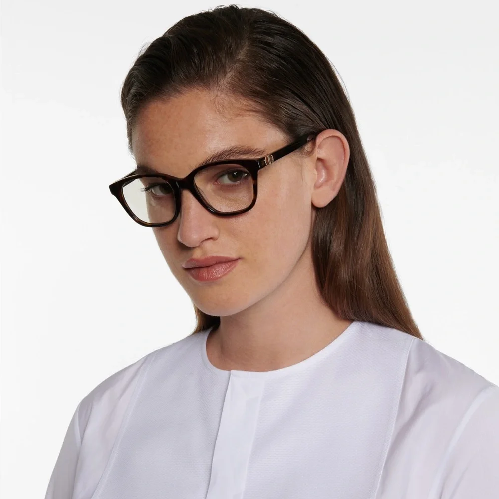 DIOR HAVANA 30MONTAIGNEMINIO OPTICAL EYEGLASSES - Picture 1 of 6